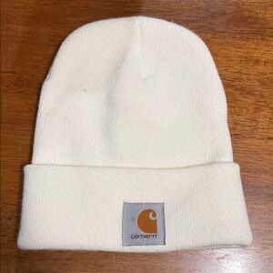 Carhartt Cream Knit Beanie